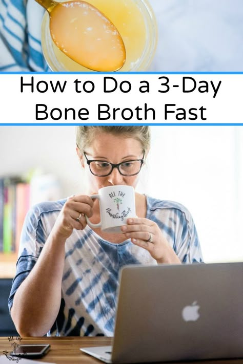 How To Do a 3-Day Bone Broth Fast (why you should + how to prepare!) Broth Fasting, Bone Broth Fast, Broth Benefits, Reset Your Gut, Bone Broth Benefits, Bone Broth Powder, Making Bone Broth, Broth Diet, Bone Broth Diet