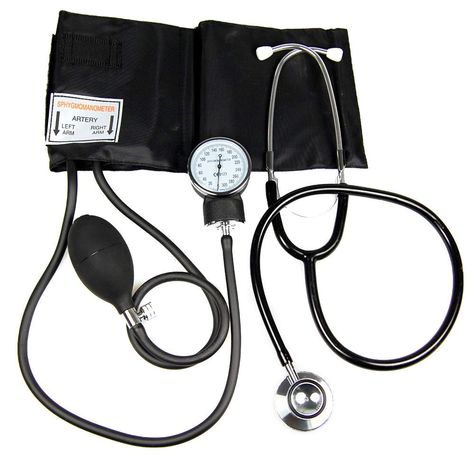 Valuemed - Aneroid Sphygmomanometer Blood Pressure Monitor Meter + Free Double Head Stethoscope + Case: Amazon.co.uk: Garden & Outdoors Stethoscope Bell Vs Diaphragm, Digital Stethoscope, Pink Littmann Stethoscope, Stethoscope Parts, Stethoscope Case, Stethoscope Phone Case, Blood Pressure Cuff, Blood Pressure Monitor, Uk Garden