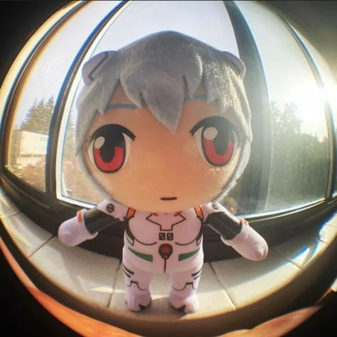 Neon Genesis Evangelion Asuka Icon, Evangelion Plush, Rei Fanart, Rei Ayanami Icon, Rei Plush, Doll Cartoon, Anime Plush, Evangelion Art, Neon Evangelion