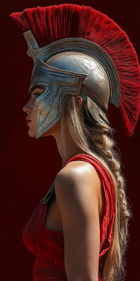 Female Gladiator Tattoo, Spartan Woman Warrior, Female Gladiator Art, Female Greek Warrior, Gladiator Female, Female Gladiator, Woman Gladiator, Spartan Women, Persian Warrior