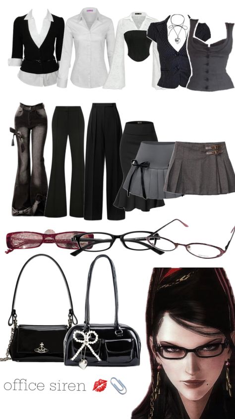 Winter Office Siren Outfits, Office Siren Accessories, Office Siren Casual, Office Siren Skirt, Office Siren Fashion, Corpcore Office Siren Outfits, 90s Office Siren Outfits, Office Siren Hairstyle, Office Siren Hair