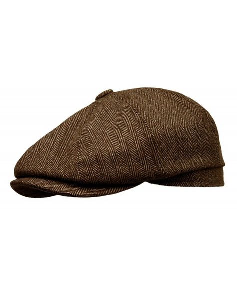 Buy Rooster Herringbone Wool Tweed newsboy Gatsby IVY Cap Golf Cabbie Driving Hat - Dark Brown - CL1207TX65L and Find a Wide Selection of Hats & Cpas at Captianshat.com Driving Hat, Tweed Hat, Ivy Cap, Cap Mens, Golf Hats, Mens Fashion Casual Outfits, Leather Hats, News Boy Hat, Newsboy Cap