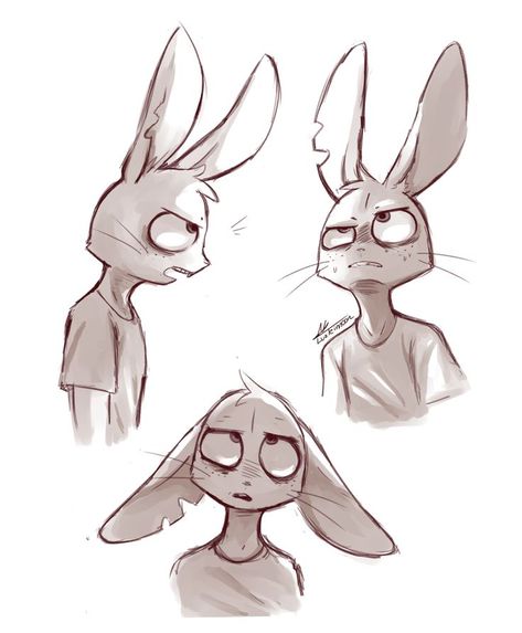 Bunny Ears Drawing, Anthro Rabbit, Ears Drawing, Bunny Sketches, Rabbit Drawing, Head Drawing, Nose Drawing, Bunny Drawing, Oc Drawings