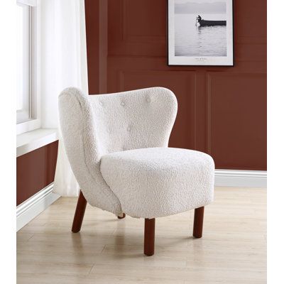 Japandi Style Home, Sherpa Accent Chair, Living Room Accent Chairs, Room Pieces, White Accent Chair, Living Room Pieces, Furniture Mall, Target Home, Japandi Style