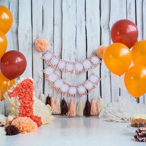 Vinyl Cake, Baby Photography Backdrop, Baby Background, Vinyl Roll, Cake Smash Backdrop, 1st Birthday Cake Smash, Birthday Party Backdrop, Yellow Balloons, Party Backdrops