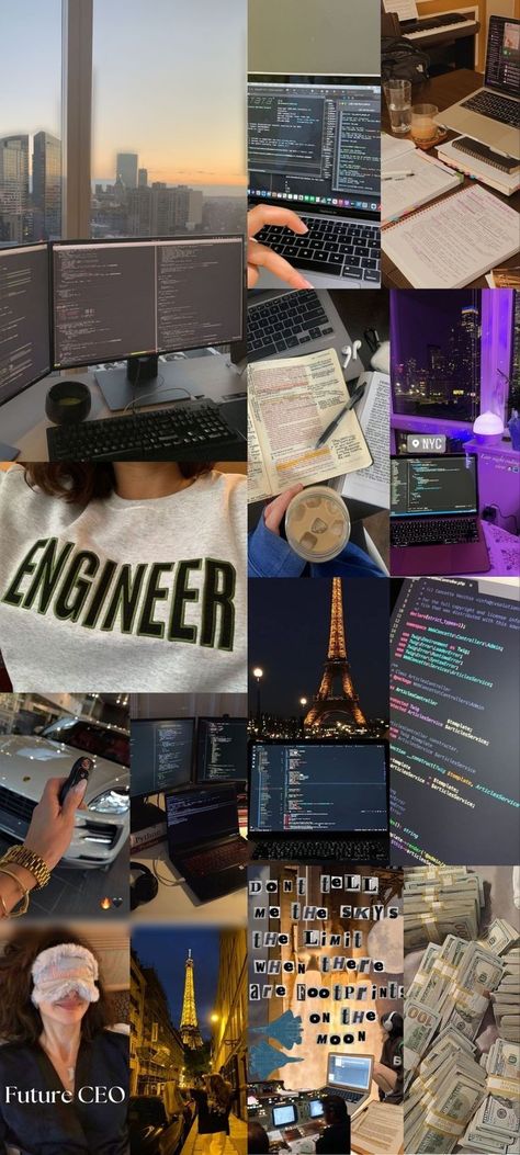 Computer Science Women, Computer Science Major, Computer Science Programming, Learn Computer Science, College Motivation, Tech Aesthetic, Vision Board Wallpaper, Computer Science Engineering, Career Vision Board