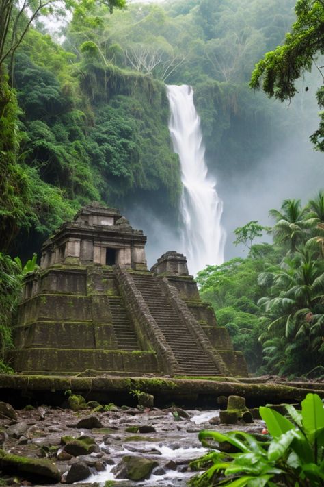 The Jasmine Throne, Adventurer Aesthetic, Jungle Project, Background Perspective, Aztec Architecture, Khmer Temple, Forest Temple, Aztec Temple, Hidden Temple