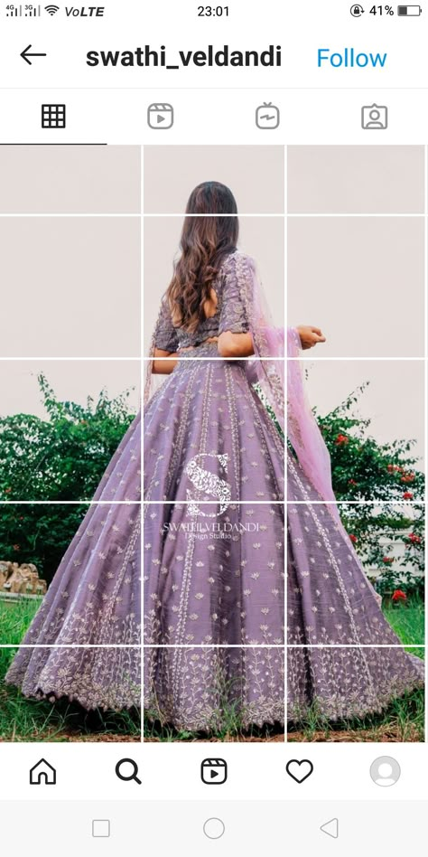 Ladies Sangeet Outfit For Bride, Combination With Purple Lehnga, Lehnga Designs Indian Weddings Bridal Lehenga, New Lahenga Design, Lavender Colour Lehenga, Purple Lehenga Bridal, Modern Lehangas, Lehenga Photoshoot, Designer Lehenga Designs