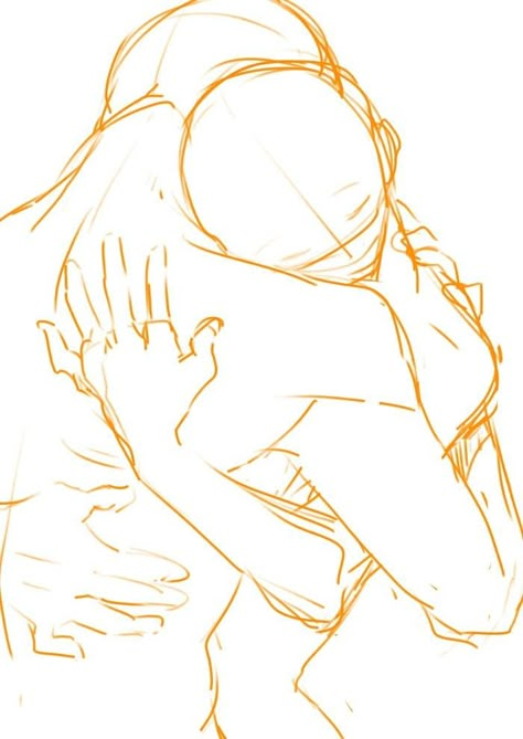 Couple hug pose reference Hug Pose, Hugging Drawing, Couple Poses Reference, Drawing Refs, Pose Ref, Figure Drawing Reference, Poses References, Couple Drawings, Drawing Stuff