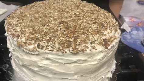 Italian Cream Cake Recipe, Roti Panggang, Wheel Cake, Southern Cake, Cream Cake Recipe, Italian Cream Cakes, Hummingbird Cake, Italian Cream, Holiday Sweets