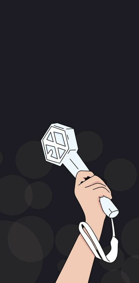 Exo-l Aesthetic, Exo Logo Wallpapers, Exo Background Wallpapers, Lightstick Exo, Exo Cartoon, Exo Lightstick, Exo Logo, Exo Anime, Exo Background