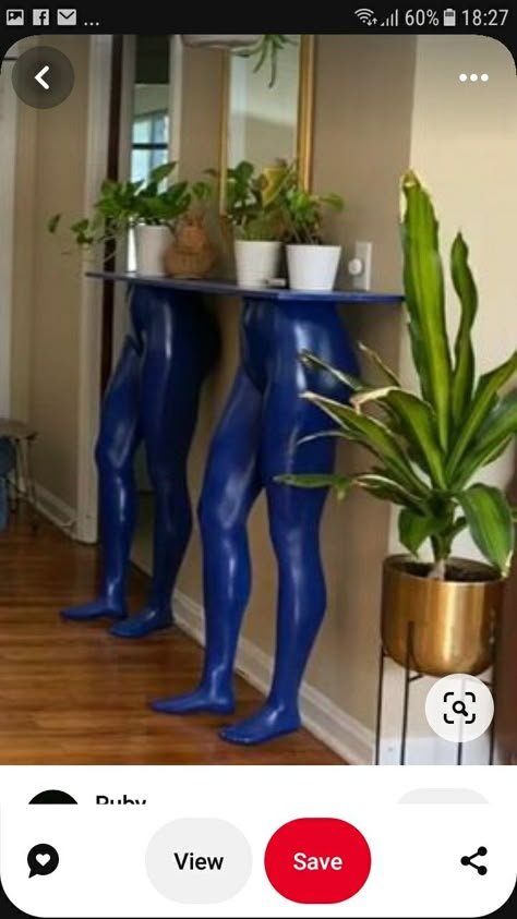 Mannequin Home Decor, Diy Manequin Ideas, Diy Sculpture Ideas Home Decor, Manequin Ideas Display, Manequin Ideas Decor, Funky Furniture Diy, Manequin Ideas, Mannequin Table, Diy Mannequin