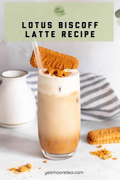 Learn how to make a very delicious latte drink with unexpected ingredients - Lotus Biscoff cookies and cookie butter spread! #lotusbiscoff #latte #lotusbiscoffcookies #lotusbiscoffcookiebutter #coffee Lotus Biscoff Drink, Biscoff Drinks Recipes, Biscoff Lotus Cookies, Biscoff Iced Coffee, Iced Cookie Butter Latte, Cookie Butter Iced Latte, Cookie Butter Coffee Recipe, Pretty Coffee Drinks, Cookie Butter Latte Recipe