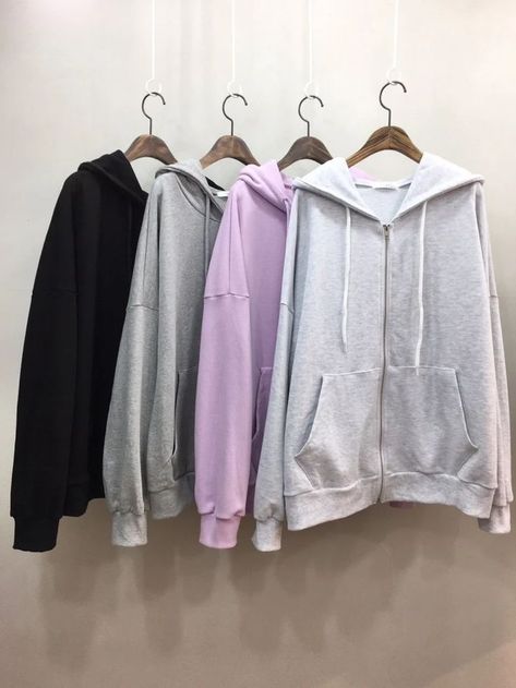 Pastel Clothes, Quilted Pants, Korean Fits, Zipup Hoodie, Cozy Pants, Womens Hoodies, Hoodie Jumper, Easy Trendy Outfits, White Coat