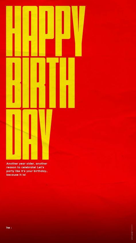 Funny Backgrounds For Editing, New Happy Birthday Background, Birthday Poster Ideas Aesthetic, Typography Happy Birthday, Canva Birthday Template, Hbd Aesthetic, Hbd Png, Birthday Frame Aesthetic, Happy Birthday Story Ideas