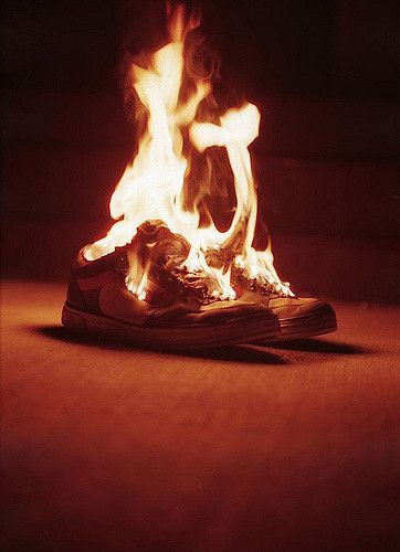 Shoes On Fire | Recent Photos The Commons Getty Collection Galleries World Map App ... Sapnap Aesthetic, If I Was A Trend, Things On Fire, Fire Aesthetic, Let It Burn, Vans Shoe, Fire Photography, Real Fire, Leo Valdez