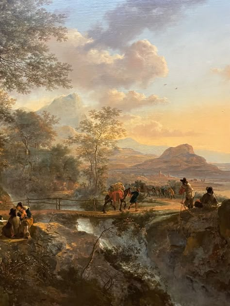 Romantic Era Paintings Romanticism, Old Masters Paintings Landscapes, Classic Paintings Landscape, Romanticism Paintings, Romanticism Art, Wallpaper Oneplus, Vintage Landscapes, Dutch Landscape, Painting Classic