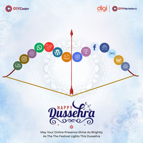 This Dussehra, may your online presence shine as brightly as the festival lights! Just like the triumph of good over evil, let’s conquer the digital landscape together. Wishing you a festive season filled with creativity, success, and vibrant connections. Happy Dussehra from all of us! 🌟 . . . #dussehra #happydussehra #festivepost #laravel #flutter #wordpress #cms #customizedsolutions #webdevelopment #appdevelopment #developers #testers #otfcoder #otffamily #ahemdabad Good Over Evil, Happy Dussehra, Digital Landscape, Festival Lights, The Festival, Online Presence, All Of Us, App Development, Festive Season