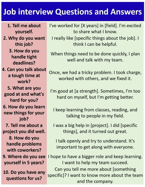 Job Interview Questions and Answers | Preparing job interview How To Pass A Job Interview, Question To Ask At A Job Interview, How Do You Stay Organized Interview Question, Employee Interview Questions, Questions Asked In An Interview, Questions Asked At A Job Interview, Why Are You A Good Fit For The Job Answer, How To Get An Interview, Job Questions And Answers