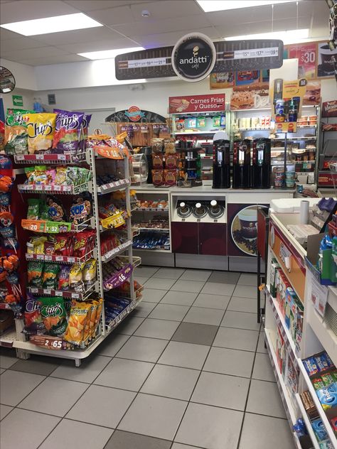 7 11 Store Inside, Cvs Store Aesthetic, Convenience Store Counter, Vincent Core, Counter Shelves, Coffee Presentation, Deli Shop, Mini Mart, Coffee Counter