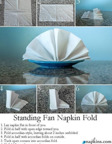 How to: Standing Fan Napkin Fold #Napkin folding ideas standing Paper Napkin Fol..., #Fan #f... #napkin #rings #napkinrings How to: Standing Fan Napkin Fold #Napkin folding ideas standing Paper Napkin Fol..., #Fan #fol #Fold #folding #ideas #napkin #Paper #Standing, #DiyAbschnitt, Diy Abschnitt, Fan Napkin Fold, Toilet Paper Folding, Table Napkin Folding, Diy Napkin Folding, Napkin Folding Tutorial, Hosting Hacks, Fancy Napkin Folding, Easy Napkin Folding, Napkin Folding Ideas