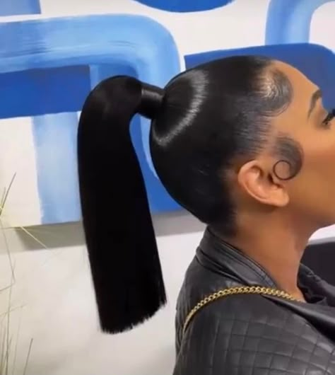 Packing Gel, Big Chop Natural Hair, Natural Hair Ponytail, Bride Hairstyles Updo, Pretty Ponytails, Natural Hair Wedding, Short Ponytail, Short Natural Curly Hair, Black Hair Updo Hairstyles