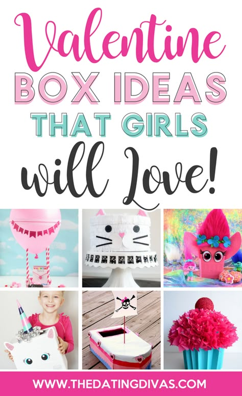 Valentine Box Ideas That Girls Will Love - classroom valentine box ideas especially for girls! #valentinesday #valentinebox Cute Valentine Boxes For Girls Schools, Valentines Shoe Box Ideas For Girls Diy, Diy Valentine’s Day Boxes Girl, Valentine’s Day Card Boxes For Kids, Pink Valentine Box Ideas, Valentine’s Box For School, Valentine Collection Box Ideas, Heart Valentines Box For Kids, Easy Shoebox Valentine Box For Kids