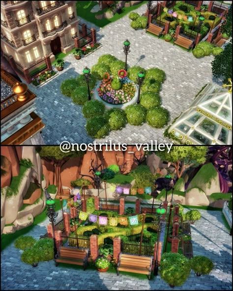 Game Loft, Disney House Ideas, Dreamland Ideas, Beach Disney, Deco Disney, Valley Game, Plaza Design, Disney Dreamlight Valley, Valley Landscape