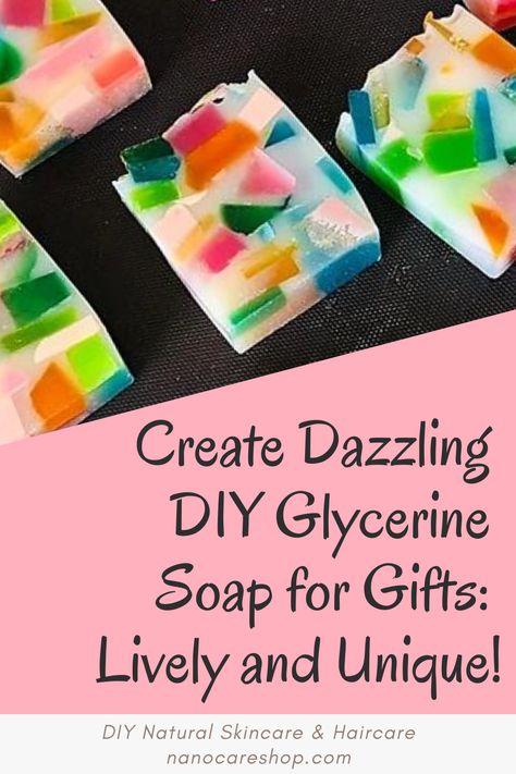 Welcome to the colorful world of DIY Glycerine Soap for Gifts! In this article, we'll show you how to create vibrant and lively glycerine soap bars right in the comfort of your home. With a few simple steps and a splash of creativity, you can transform ordinary soap into stunning, personalized gifts that are sure to impress your loved ones. Glycerine Soap Recipes, Used Soap Bars What To Do With, Diy Glycerin Soap Recipes, Homemade Glycerin Soap, Glycerine Soap Ideas, Easy Glycerin Soap Diy, Glycerin Melt And Pour Soap Recipes, Glycerin Soap Diy, Glycerin Soap Recipe