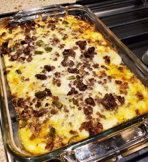 Scalloped Potatoes And Ground Beef, Potato And Ground Beef Casserole, Potato And Ground Beef, Potatoes And Ground Beef, Ground Beef Potato Casserole, Beef Potato Casserole, Scalloped Potato Casserole, Cherry Cobbler Recipe, Scalloped Potato