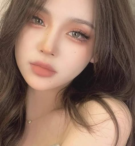 Asian Makeup Looks, Korea Makeup, Soft Makeup Looks, Korean Eye Makeup, Ulzzang Makeup, Ethereal Makeup, Fancy Makeup, Cute Makeup Looks, Asian Eye Makeup