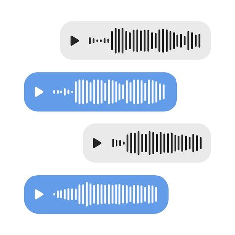 Audio record concept voice messages set ... | Premium Vector #Freepik #vector #voice #chat-ui #podcast-mockup #line-chat Audio Message, Woman Voice Note For Client, Video Call Video, On Call, Female Voice Note For Clients, Fake Voice Message, Voice Note, Female Voice Call Format For Client, Record Audio