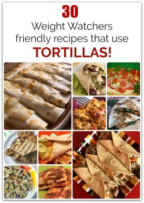 Weight Watchers Tortilla, Recipes Using Flour, Greek Snacks, Weight Watchers Menu, Tortilla Recipes, Weight Watchers Tips, Bariatric Food, Weight Watcher Meals, Weight Watchers Food