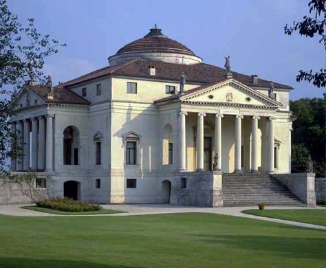 Pallaido Palladian Architecture, Architecture Antique, Vicenza Italy, Andrea Palladio, Italian Architecture, Italian Villa, Classic Architecture, Classical Architecture, Historical Architecture