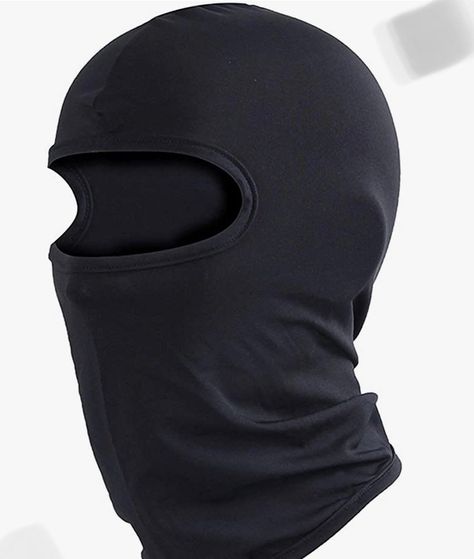 Ski Mask Fashion, Black Ski Mask, Robber Mask, Fleece Balaclava, Dinosaur Mask, Winter Face Mask, Tech Fleece Hoodie, Winter Face, Running In Cold Weather