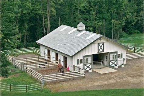 6 Stall Horse Barn Plans, Horse Feed Room, Feed Room, Horse Shed, Livestock Barn, Barn Layout, Horse Farm Ideas, Backyard Barn, Horse Barn Ideas Stables