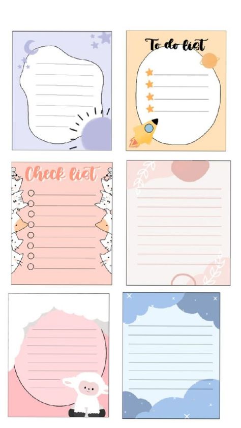 Memo Pad Design, Penanda Buku, To Do Planner, Note Pad Design, Bond Paper Design, Cute Easy Doodles, Diy Journal Books, Bullet Journal Diy, Bullet Journal Design Ideas