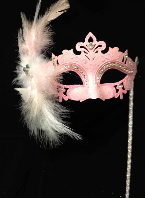 Pretty in Pink Masquerade Ball Gowns Pink, Light Pink Masquerade Mask, Pink Masquerade Mask, Marinette Aesthetic, Prom 2k24, Sweet 16 Ball, Masquerade Ball Gowns, Masquerade Ball Mask, Ball Aesthetic