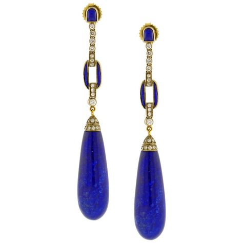 5 Types of Earrings to Wear Right Now | The Study Sapphire Earrings Drop, Cd Earrings, Spy Aesthetic, Small Diamond Pendant, Dark Blue Jewelry, Extravagant Jewelry, Art Deco Drop Earrings, Ear Drops, Shiny Rings