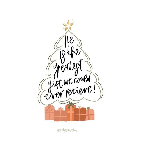 Allyson Golden on Instagram: “When I was a child I remember always saying “this was the best Christmas ever!!” year after year after year. When I was a child, that was…” Prayers Of Encouragement, Christmas Bible Verses, Bible Verse Background, One Pager, Jesus Birthday, Christmas Bible, Bible Quotes Wallpaper, Cute Christmas Wallpaper, The Greatest Gift