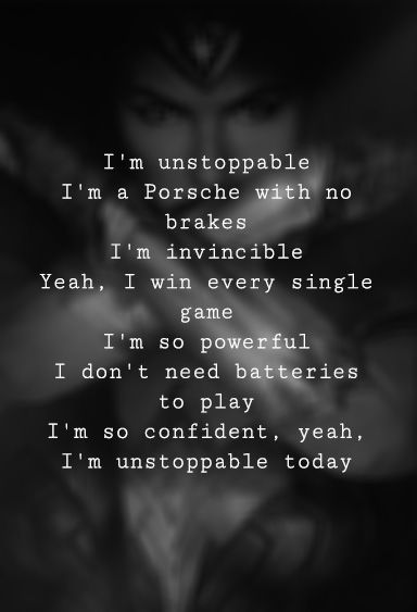 #Sia #Unstoppable I Am Unstoppable Wallpaper, I'm Unstoppable Wallpaper, Sia Unstoppable Wallpaper, I’m Unstoppable Quotes, Sia Lyrics Quotes, Im Unstoppable Song, How To Be Unstoppable, Unstoppable Quotes Woman, Sia Unstoppable Song Lyrics