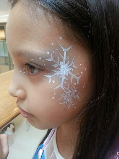 Frozen Face Paint, Kids Temporary Tattoos, Princess Face Painting, Fair Face, Christmas Face Painting, Frozen Face, Princess Face, Face Painting Easy, Kids Face Paint