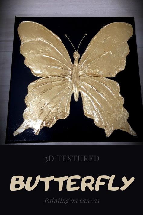 3d Butterfly.Textured Painting Acrylic on Canvas.Home Decor Living Room.Wall decor. Butterfly Painting On Canvas, Living And Dining Room Designs, 3 D Butterfly, Canvas Home Decor, 3d Butterfly, Textured Painting, Butterfly Painting, Home Decor Living Room, Living Room Wall Decor