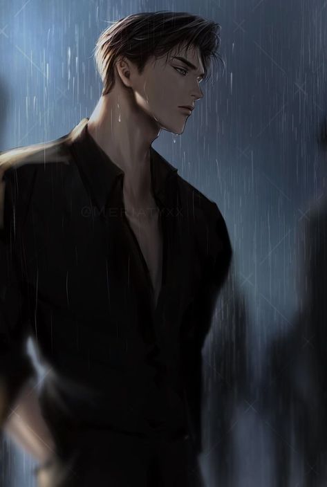 Mafia Husband, Portrait Drawing Tips, Dark Series, Anime Show, Cover Wattpad, Dark Anime Guys, Anime Guys Shirtless, Cool Anime Guys, Guy Drawing