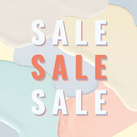 Fashion sale banner template pastel psd | premium image by rawpixel.com / sasi Sale Sale Sale Poster, On Sale Poster, Sale Poster Design, Sales Poster, Template Pastel, Poster Sale, Fashion Sale Banner, Logo Online Shop, Imagenes Mary Kay