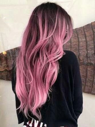 #colouredhair #hair #hairinspo #haircolor #colourful #vividhaircolor Pink Undertone Skin, Brown To Pink Ombre, Gold Ombre Hair, Rose Gold Hair Ombre, Best Ombre Hair, Brunette Ombre, Pink Ombre Hair, Purple Ombre Hair, Gold Hair Colors