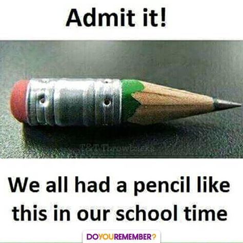 Student Humor, Childhood Memories 70s, Back In My Day, Childhood Days, Joke Of The Day, Vintage Memory, The Pencil, Pencil Sharpener, School Time