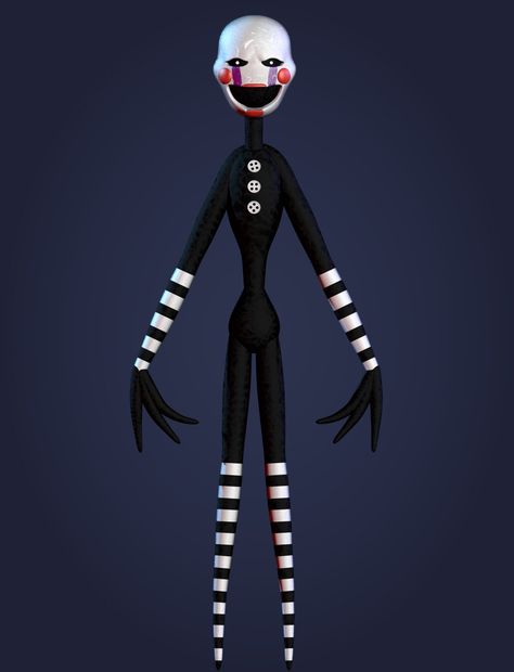 Fanf Puppet, Marrionate Fnaf, Fnaf Marionette Costume, Marinette Fnaf, The Marionette Fnaf, Puppet Halloween Costume, Puppet Fnaf Fanart, Marinette Puppet, The Puppet Fnaf