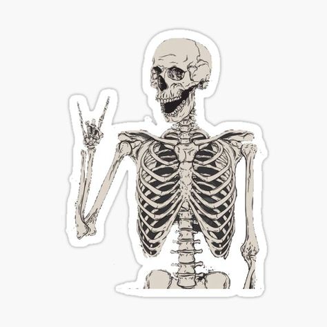 Medical Stickers Aesthetic, Stickers Skeleton, Doctor Stickers, Funny Laptop Stickers, Medical Stickers, Stickers Cool, Skeleton Sticker, Sticker Design Inspiration, Science Stickers