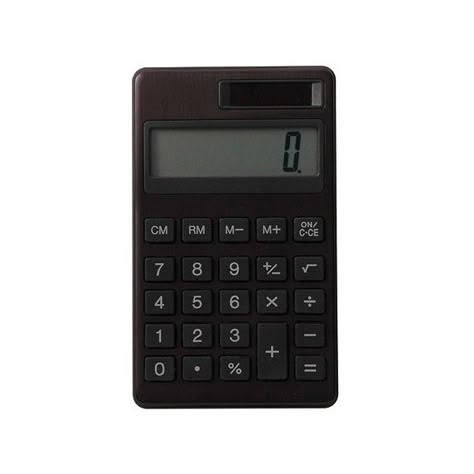 Calculator - 8 Digit (17 AUD) ❤ liked on Polyvore featuring home, home decor, office accessories, fillers, black, accessories, electronics, black fillers, solar power calculator and muji Icon Y2k, Solar Calculator, Math Materials, Iphone Design, Ios App Icon, Electronics Accessories, Office Essentials, Solar Battery, Black Accessories